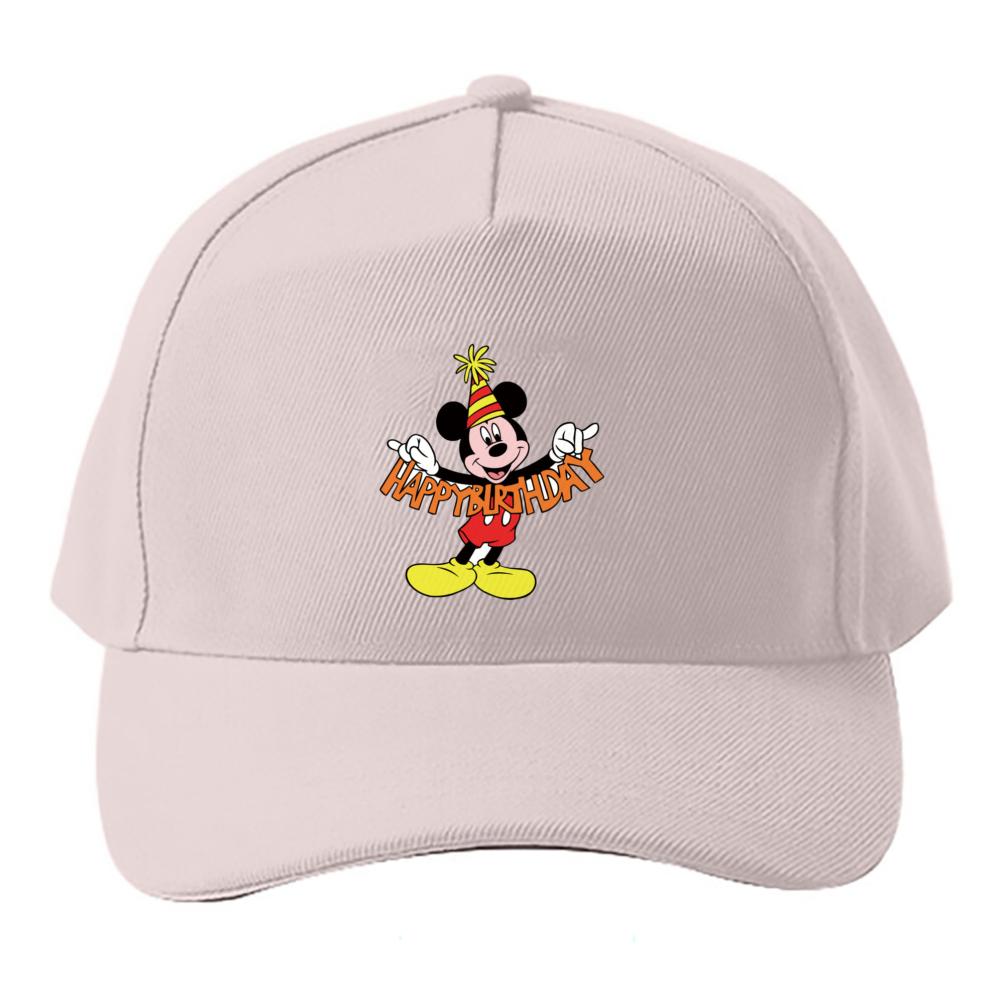 （画像用） ミッキーマウス Mickey Mouse ベースボールキャップ 綿100％ 男女兼用 帽子 スポーツ